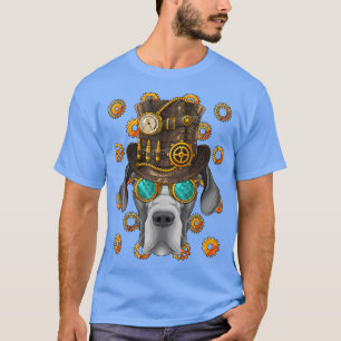 Steampunk Great Dane Medieval Victorian Steam Powe T-Shirt