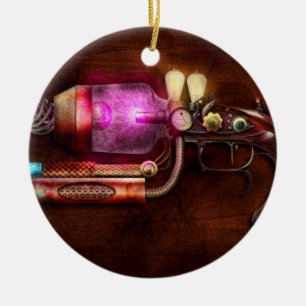 Steampunk - Gun -The neuralizer Ceramic Ornament