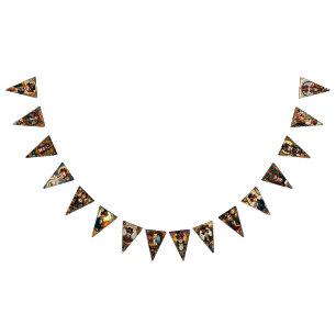 Steampunk Halloween Bunting Flags