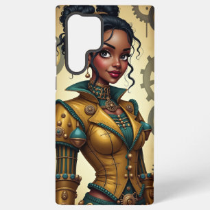 Steampunk Harlequin Samsung Galaxy S22 Ultra Case
