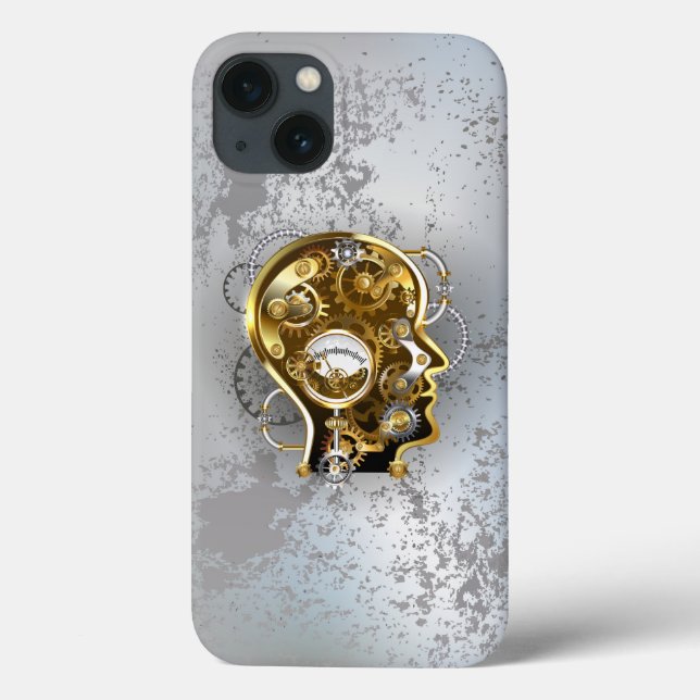 Steampunk head with manometer Case-Mate iPhone case (Back)