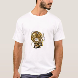 Steampunk Head with Manometer T-Shirt