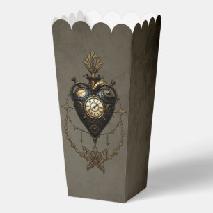 Steampunk heart, favor boxes