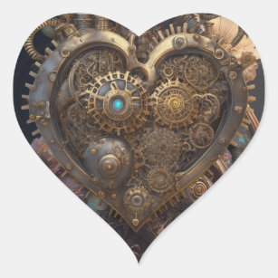 Armoured Heart II  Steampunk heart, Metal heart, Steampunk tattoo