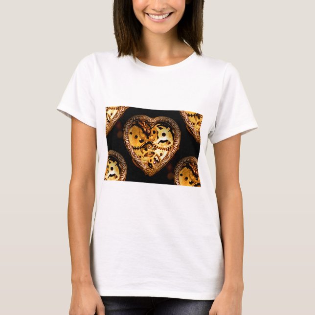 steampunk heart T-Shirt (Front)