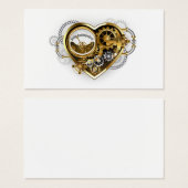 Steampunk Heart with a Manometer (Front & Back)