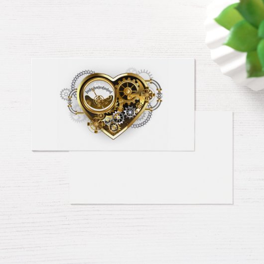 Steampunk Heart with a Manometer (Desk)
