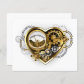 Steampunk Heart with a Manometer (Front/Back)