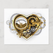 Steampunk Heart with a Manometer (Front)