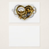 Steampunk Heart with a Manometer (Front & Back)