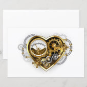 Steampunk Heart with a Manometer (Front/Back)