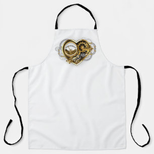 Steampunk Heart with a Manometer Apron