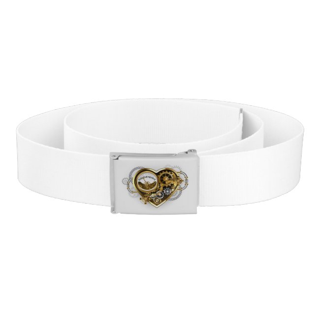 Steampunk Heart with a Manometer Belt (Coil)
