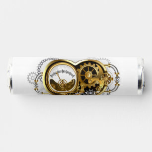 Steampunk Heart with a Manometer Breath Savers® Mints