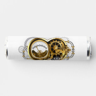Steampunk Heart with a Manometer Breath Savers® Mints