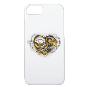 Steampunk Heart with a Manometer iPhone 8/7 Case