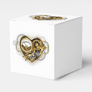 Steampunk Heart with a Manometer Favor Boxes