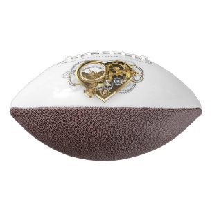Steampunk Heart with a Manometer Football