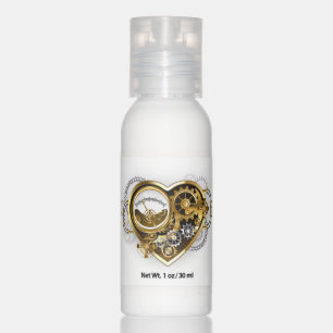 Steampunk Heart with a Manometer Hand Lotion