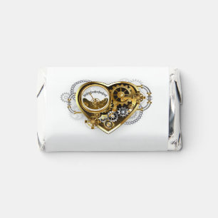 Steampunk Heart with a Manometer Hershey's Miniatures