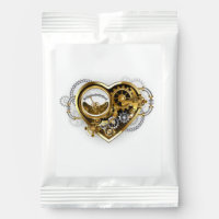 Steampunk Heart with a Manometer