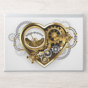 Steampunk Heart with a Manometer HP Laptop Skin