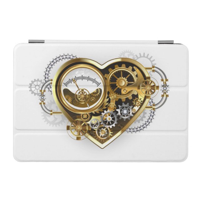 Steampunk Heart with a Manometer iPad Mini Cover (Horizontal)