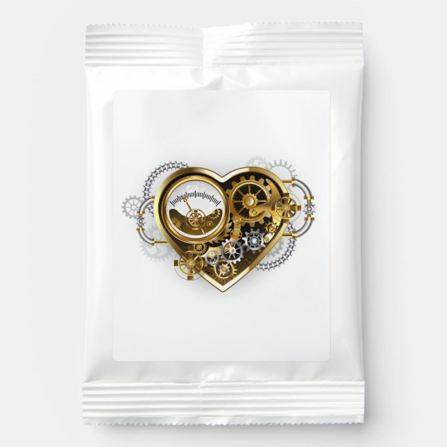 Steampunk Heart with a Manometer Margarita Drink Mix (Front)
