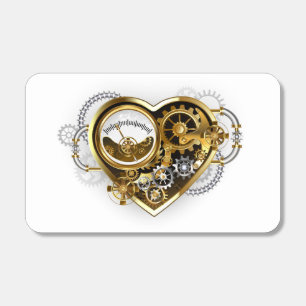 Steampunk Heart with a Manometer Matchboxes
