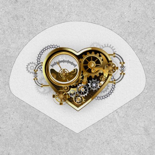 Steampunk Heart with a Manometer Patch