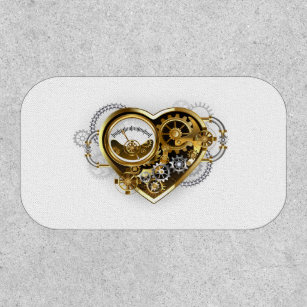 Steampunk Heart with a Manometer Patch