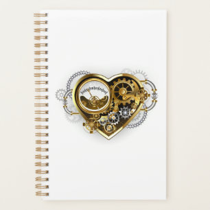 Steampunk Heart with a Manometer Planner