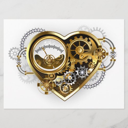 Steampunk Heart with a Manometer Program