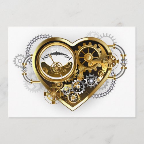 Steampunk Heart with a Manometer Program