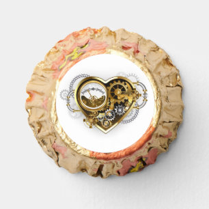 Steampunk Heart with a Manometer Reese's Peanut Butter Cups