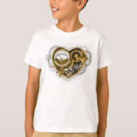 Steampunk Heart with a Manometer