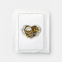 Steampunk Heart with a Manometer