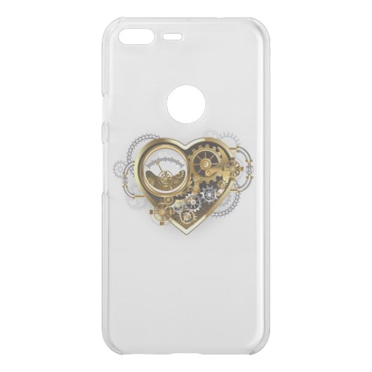 Steampunk Heart with a Manometer Uncommon Google Pixel XL Case (Back)