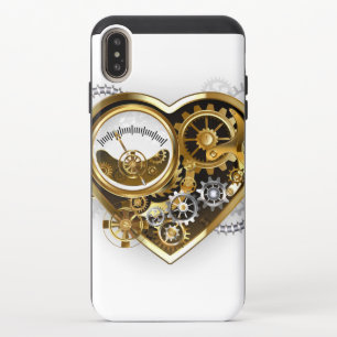 Steampunk Heart with a Manometer iPhone XS Max Slider Case