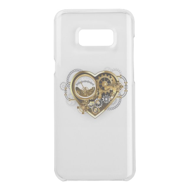 Steampunk Heart with a Manometer Uncommon Samsung Galaxy Case (Back)