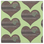 Steampunk Hearts &amp; Gears Fabric