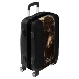 Steampunk Hide Your Eyes Original Artwork Luggage | Zazzle