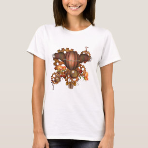 Steampunk Hot Air Balloon T-Shirt
