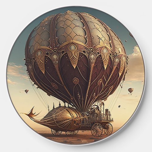 Steampunk Hot Air Balloon Wireless Charger