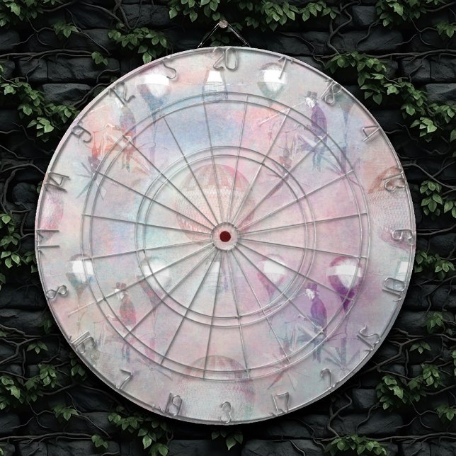 Steampunk Hot Air Balloons | Vintage Feminine Dart Board (Creator Uploaded)