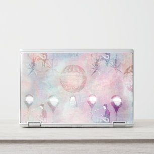 Steampunk Hot Air Balloons Vintage Feminine HP Laptop Skin