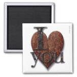 Steampunk I Love You Valentine Magnet