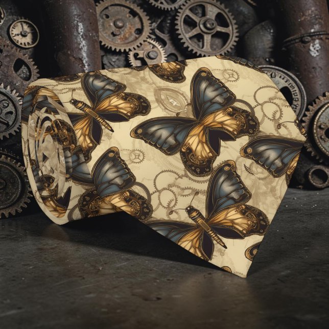 Steampunk Industrial Custom Necktie Tie (Creator Uploaded)