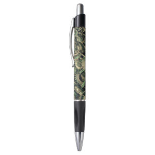 Steampunk Industrial Green Clockwork Gears Pen