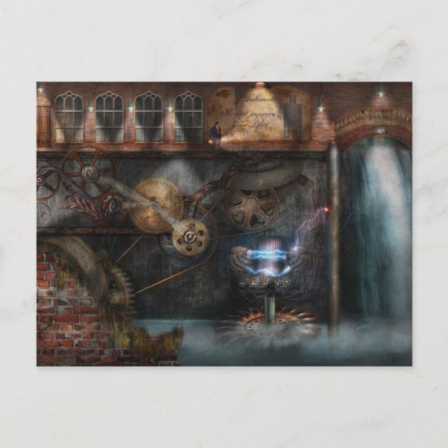 Steampunk - Industrial Society Postcard (Front)